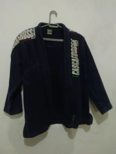 Kimono Casca Grossa Azul Marinho