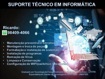 Manutenção de Computadores e Notebooks