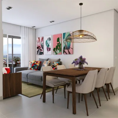 Apartamento com 81.66 m2 - Guilhermina - Praia Grande SP