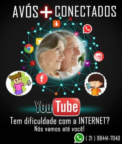 Aulas de Redes Sociais e Informática para Terceira Idade