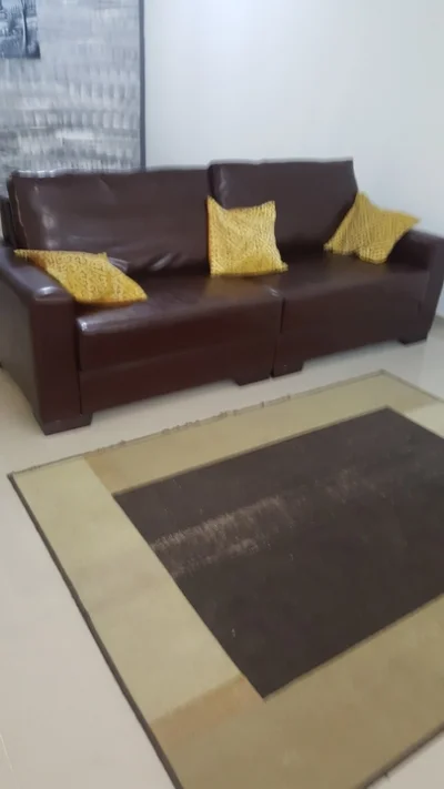 Lindo Sofá de Couro 4 Lugares Novo