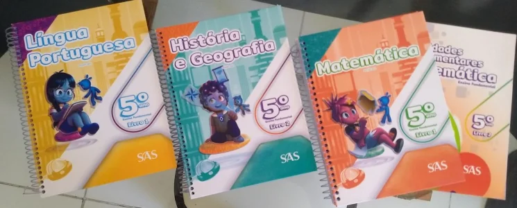 Coleção Sas 5° Ano Material Didático