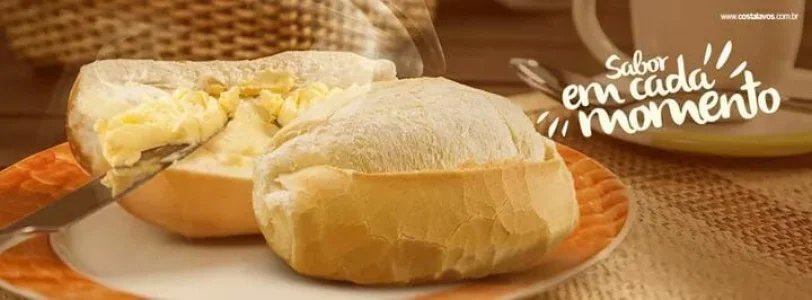 Pão Francês Congelado Interior