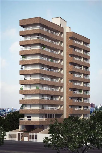 Apartamento com 50.15 m2 - Guilhermina - Praia Grande SP