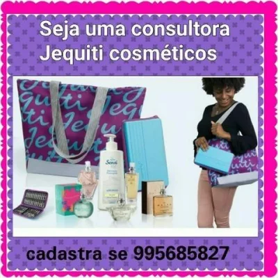 Seja uma Revendedora Jequiti Cosméticos