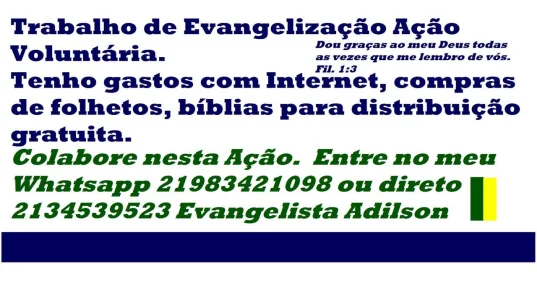 Evangelismo Voluntário