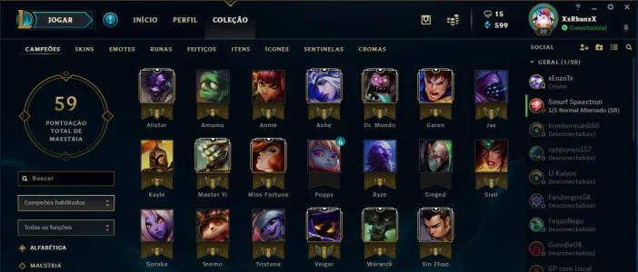 Vendo Conta Lol