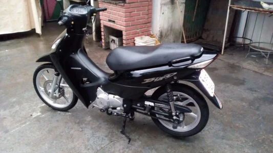 Honda Biz + 125 2007 Preta