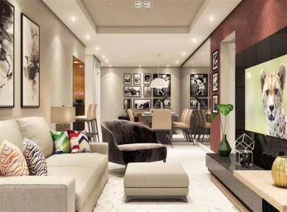 Apartamento com 104.4 m2 - Canto do Forte - Praia Grande SP