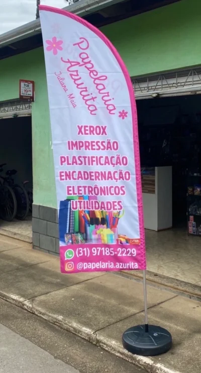 WIND BANNERS E TAPETES PERSONALIZADOS