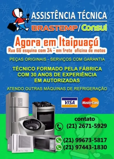 Assistência Brastemp / Consul