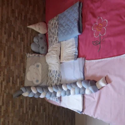 Kit Berço Trança Nuvem