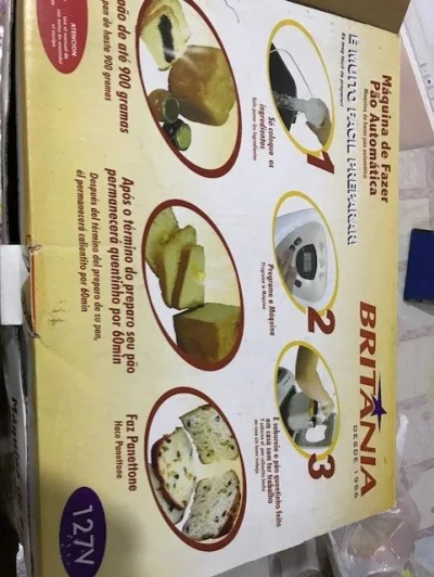 Máquina de Fazer Pão Oportunidade