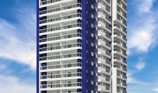Apartamento com 81 m2 - Aviação - Praia Grande SP