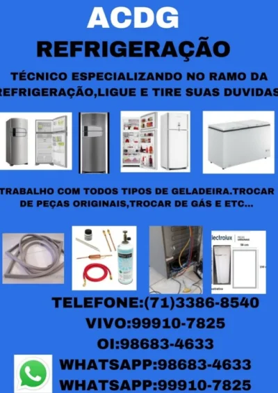 Conserto de Geladeira em Geral