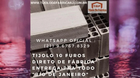 Tijolo Direto de Fábrica (21) 9.6767.8329 Laje do Muriae- RJ