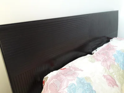 Cabeceira Cama Queen com Dois Criados