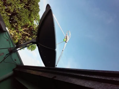 Antena Sky com Lbn Duplo Novo