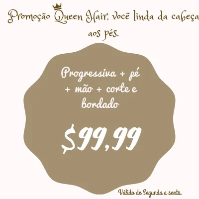 Promoção Queen Hair