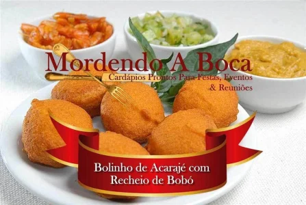 Bolinho de Acarajé com Recheio de Bobó de Camarão
