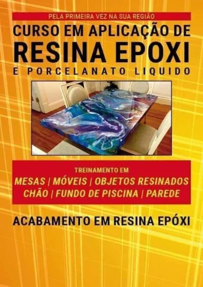 Mega Curso de Porcelanato Liquido 3d
