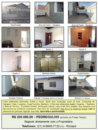 Casa no Pedregulho - Excelente Localização
