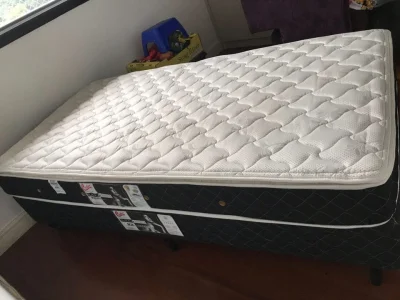 Colchão + Box Solteiro