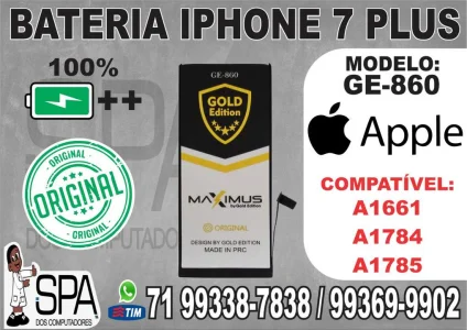 Bateria Original Apple Iphone 7 Plus em Salvador BA