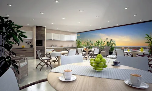 Apartamento com 71.25 m2 - Guilhermina - Praia Grande SP