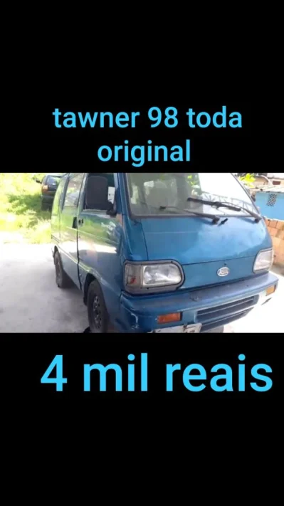 Asia Motors Towner 1998 no Brasil Ferro Velho no Zap