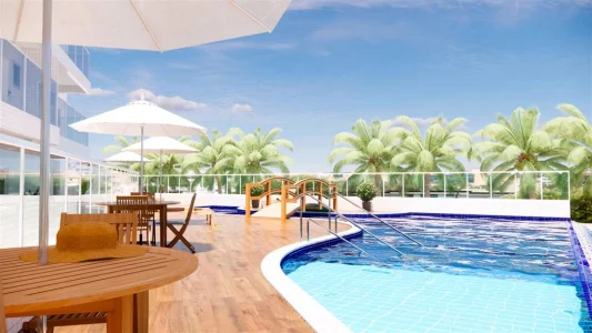 Apartamento com 79.73 m2 - Caiçara - Praia Grande SP