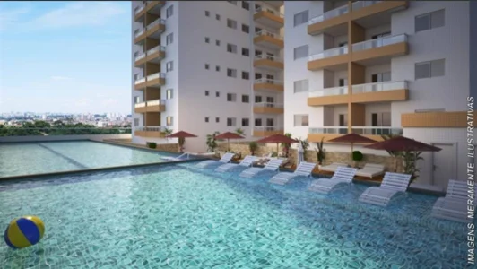 Apartamento com 85.4 m2 - Boqueirão - Praia Grande SP