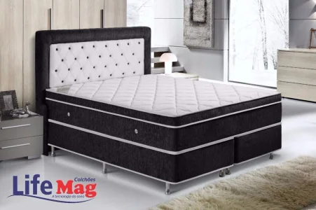 Colchão Magnético com Infra Vermelho Longo. 18 Tipos de Massagens!