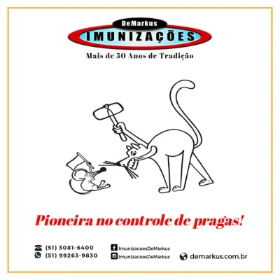 Imunizadora e Descupinizadora de Markus