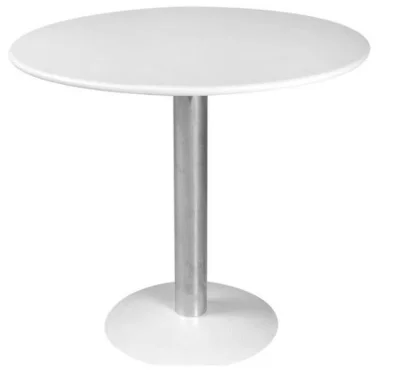 Mesa Branca/cromado