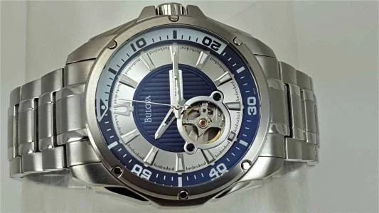 Relógio Bulova 96a137 Original, Automático, Estilo Esqueleto