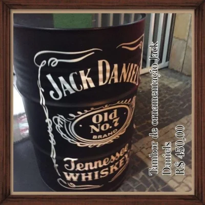 Barril Jack Daniel`s
