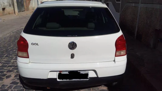 Gol VW 1.0 Branco Flex