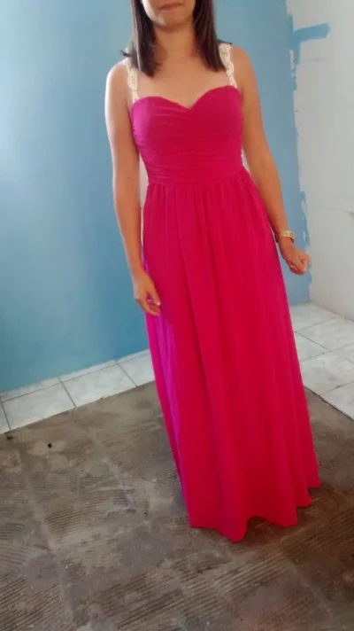 Vestido Longo Rosa