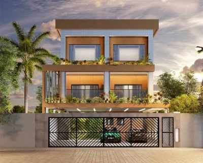 Casa com 87.09 m2 - Guilhermina - Praia Grande SP