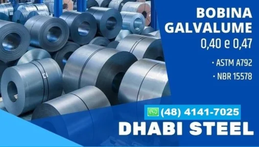 Dhabi Steel Maior Distribuidor de Galvalume no Digital