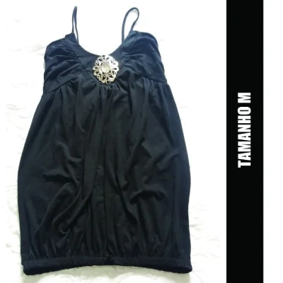 Vestido Preto Tamanho M