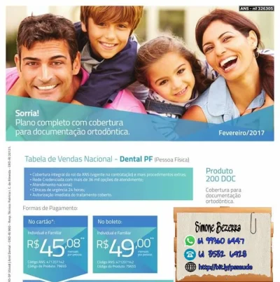 Amil Dental 200 Cobertura Nacional