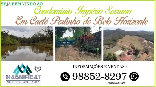 Sítio de 10002 a 5000m2 em Caeté