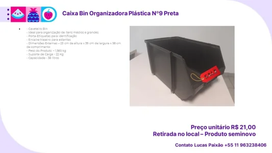 Caixa Bin 9