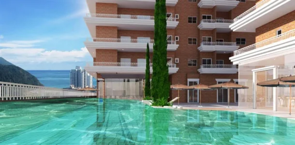 Apartamento com 104.63 m2 - Forte - Praia Grande SP
