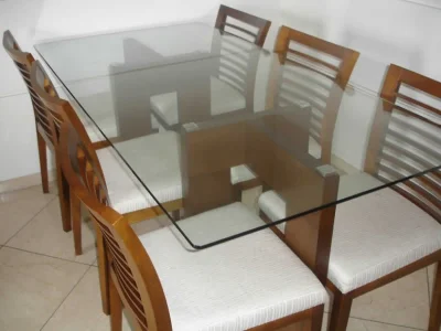 Tampo de Vidro para Mesa 95 X 210