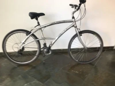 Bicicleta Caloi 100 Alumínio com 21 Marchas. Usada