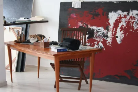 Mesa Exclusiva Joaquim Tenreiro Pé de Palito