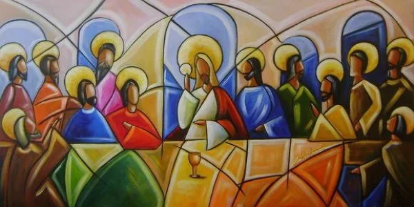 Pintura Santa Ceia